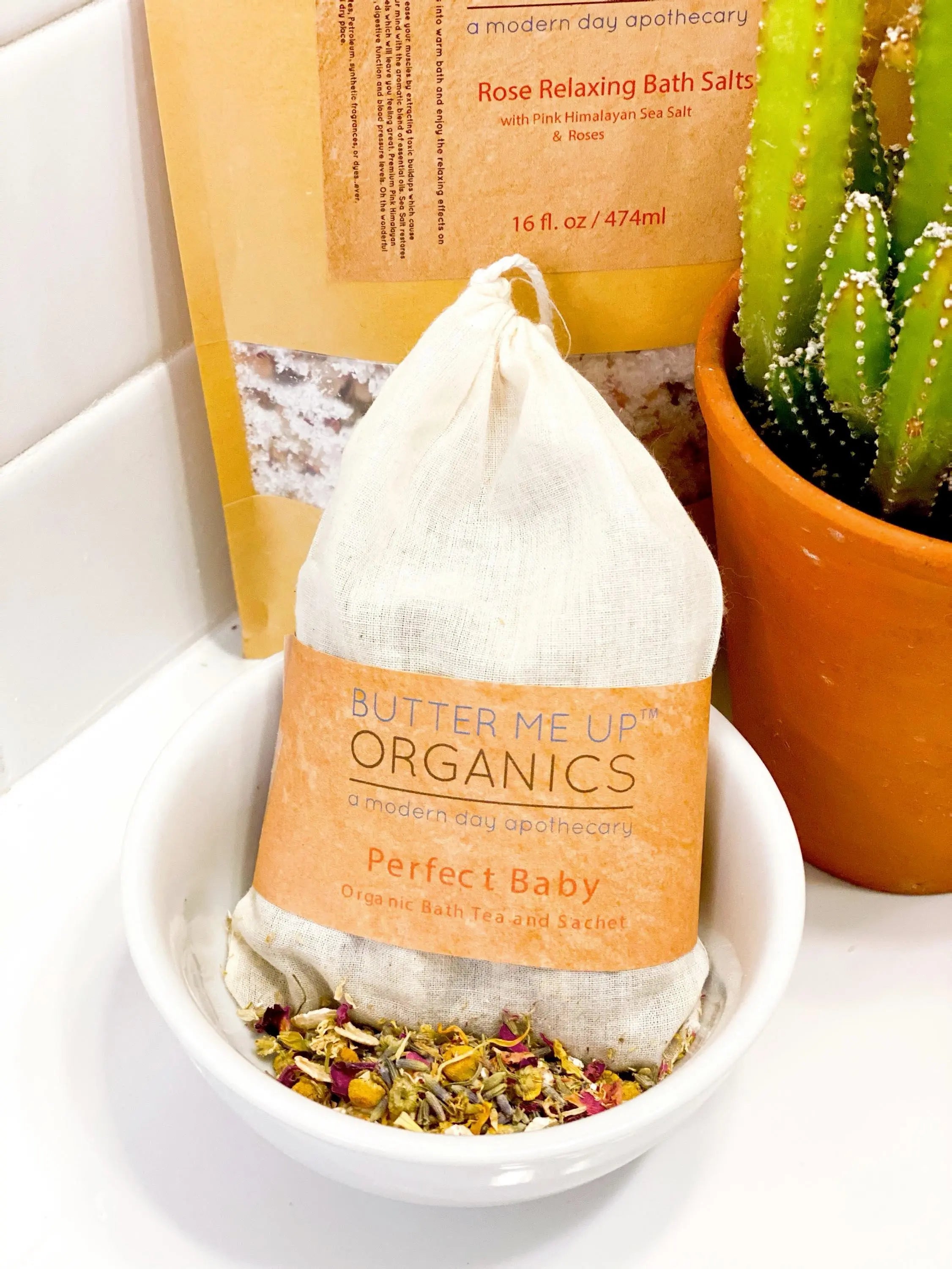 Perfect Baby Organic Bath Tea / Sachet White Smokey