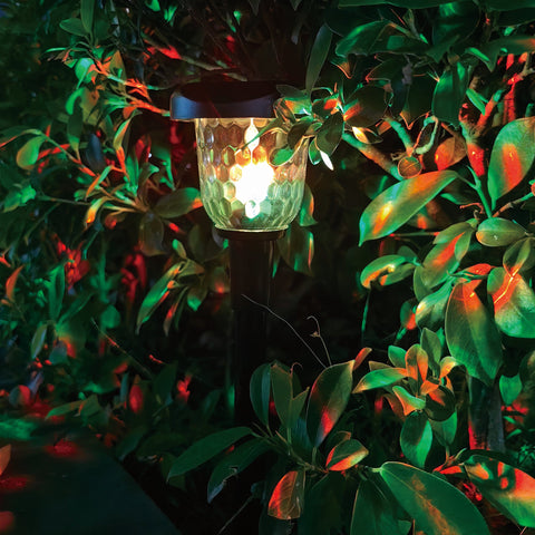 Color Changing LED Solar Lights, Waterproof Solar Path Lights for