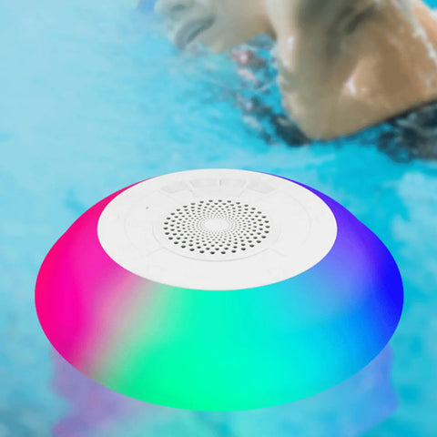 Floatilla Bluetooth LED Enabled Waterproof Speaker For Pools And Salmon Lucky