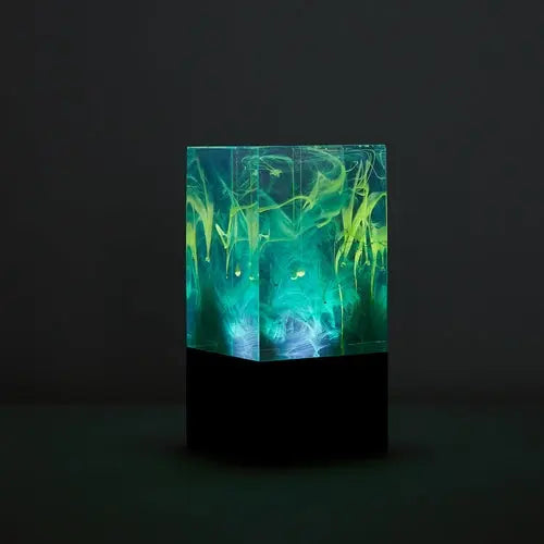 Resin table decor - Ocean Sangria Apricot