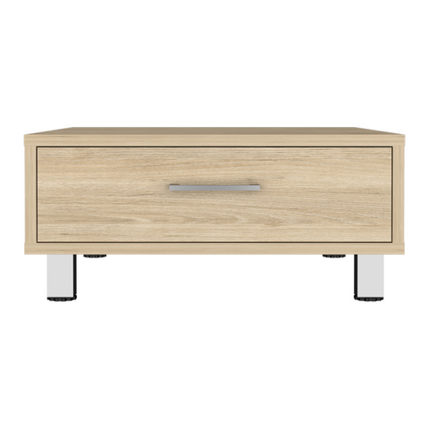 Coffee Table Albuquerque, One Drawer, Light Pine Finish