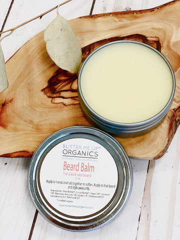 Organic Beard Balm / Beard Balm / Organic Grooming / White Smokey