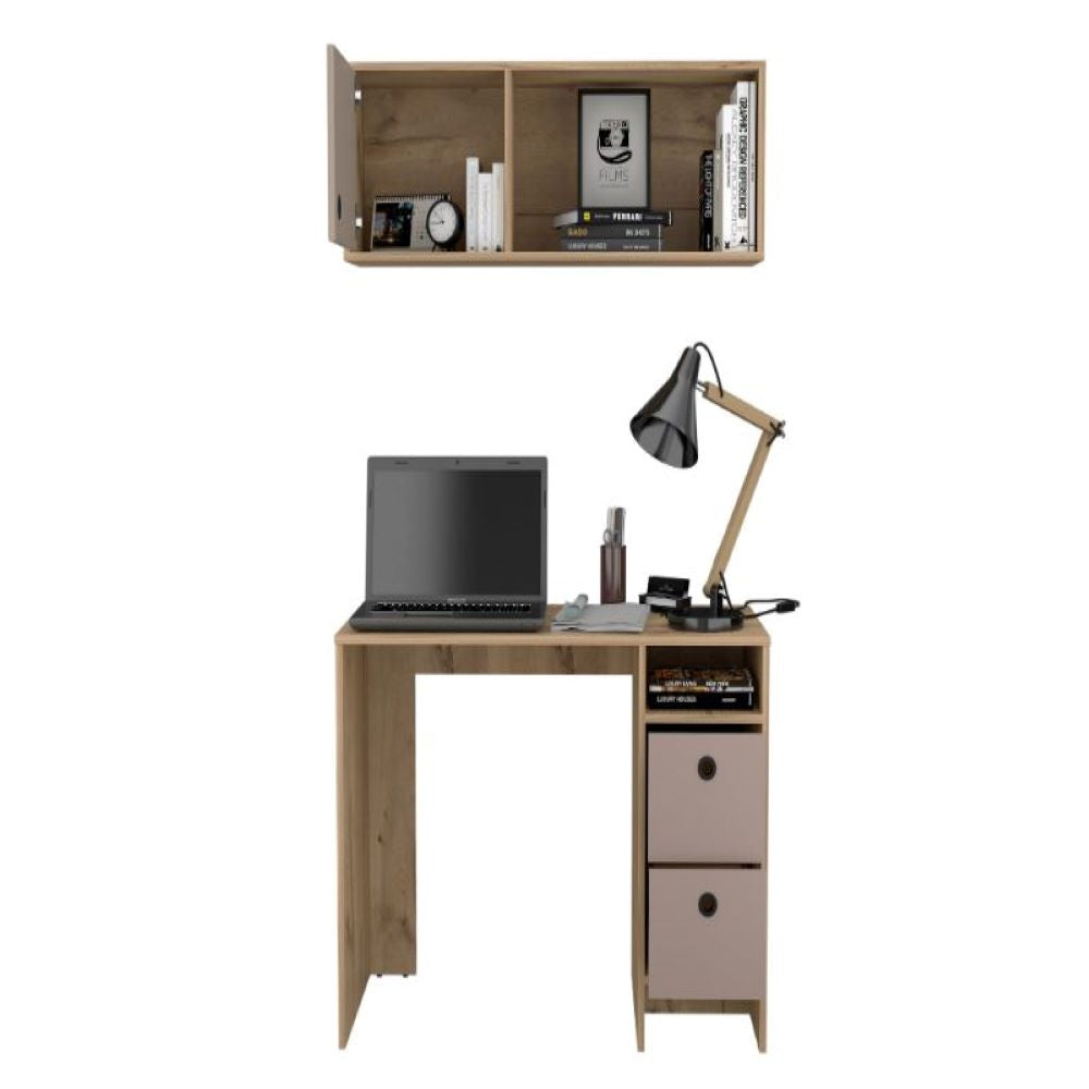 Office Set Budest, Two Drawers, Wall Cabinet, Single Door Cabinet,