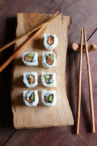 Chopstick and Sushi Serving Platter Set