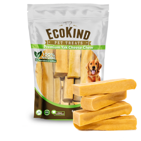 Gold Yak Chews for Large Dogs (1 lb to 5lb Bags)