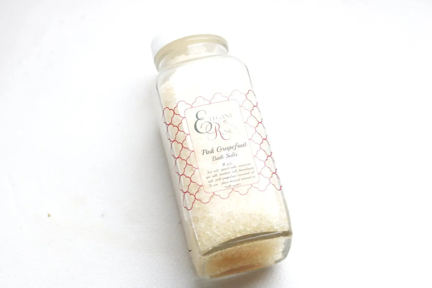 Grapefruit Bath Salts Maroon Oliver