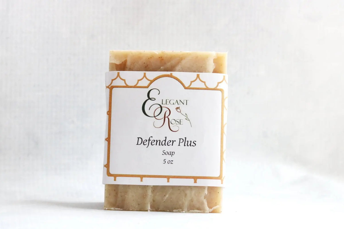 Defender PLUS Soap - Natural Handmade Soap - Maroon Oliver