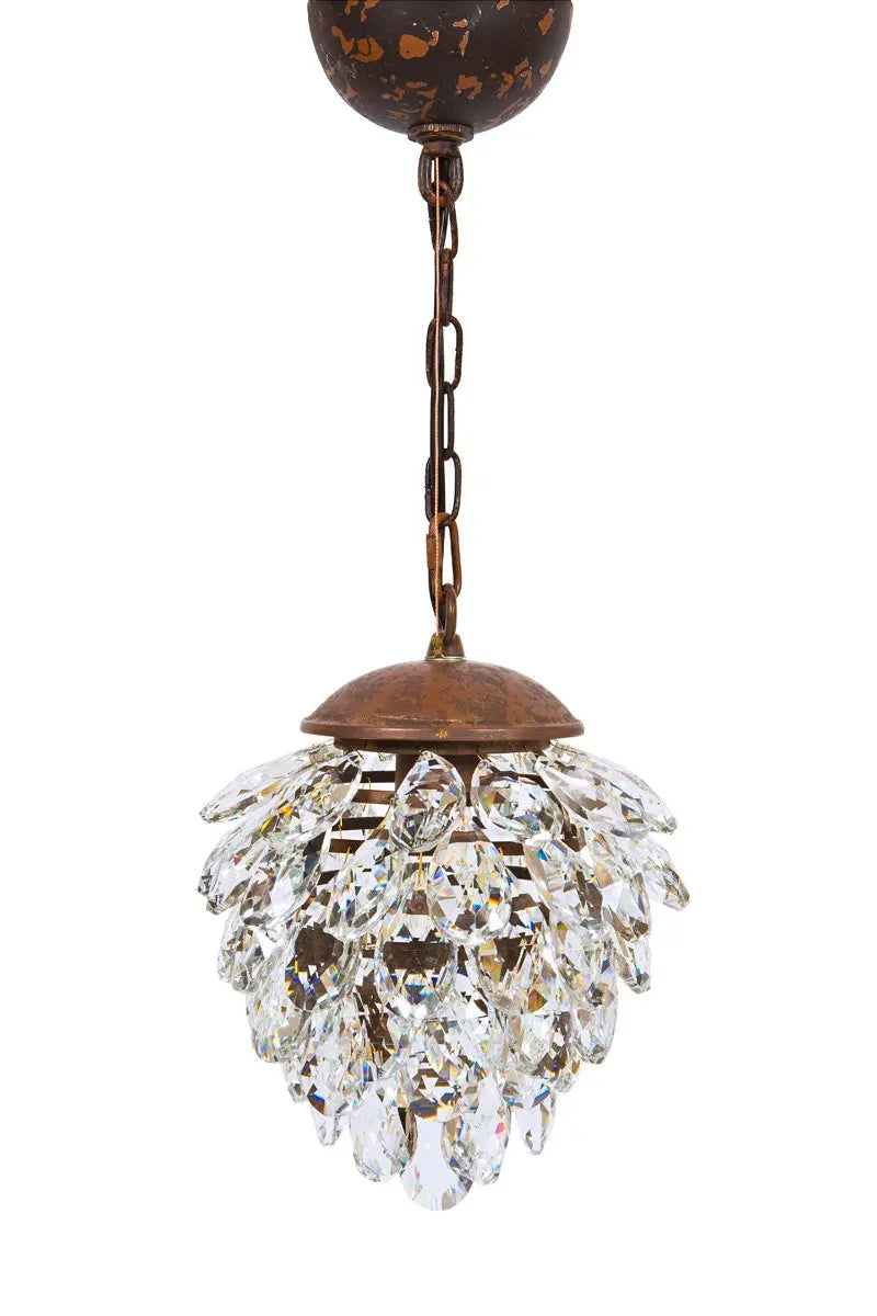 ML15900 Blossom Crystal Pendant Lamp Pink Leto