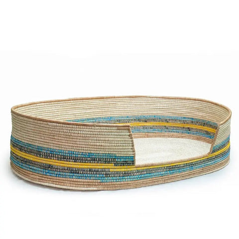 Eco-Friendly Fair Trade Pet/Dog Bed. Amaranth Nesoi