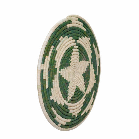 Nyati Handwoven Eco-Friendly Trivet. Amaranth Nesoi