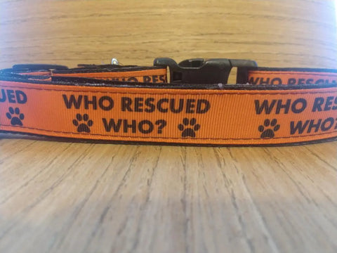 Leash/ Large/ Who Rescued Who Green Thalassa