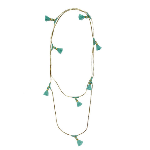 Ananya Tassel Necklace Ariel