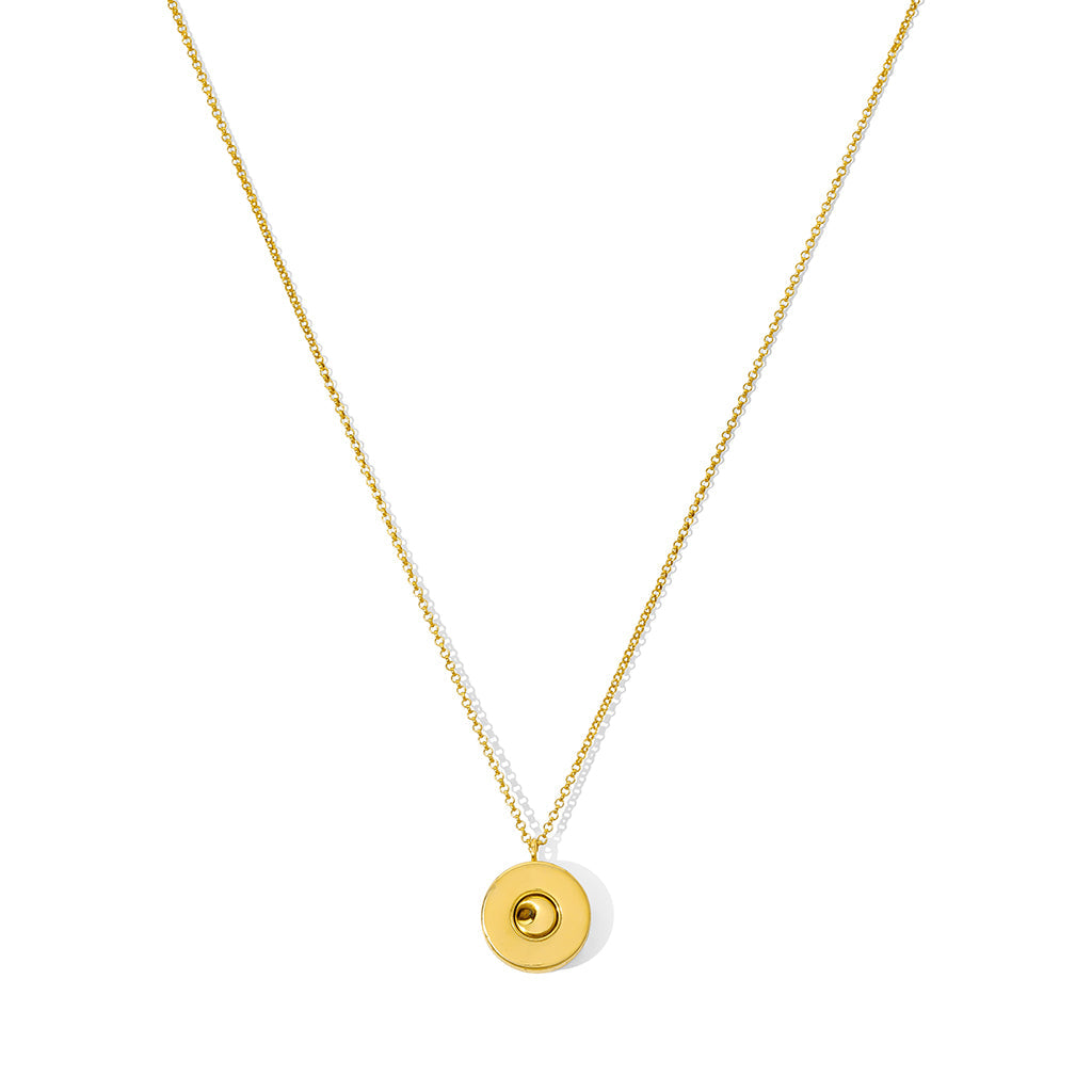 Shell Casing Pendant Necklace