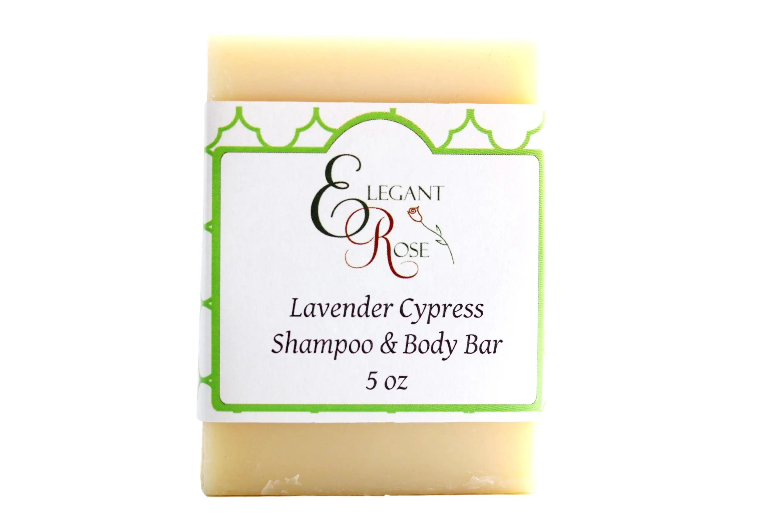 Lavender Cypress Shampoo Bar Maroon Oliver