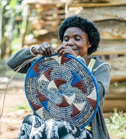 Virunga Eco-Friendly Wall Disc. Amaranth Nesoi