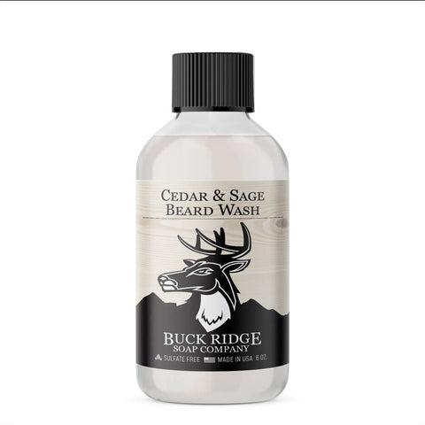 Buck Ridge Cedar and Sage Beard Wash Black Oliver