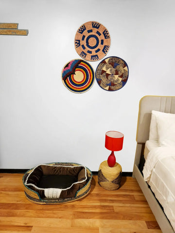 Virunga Eco-Friendly Wall Disc. Amaranth Nesoi