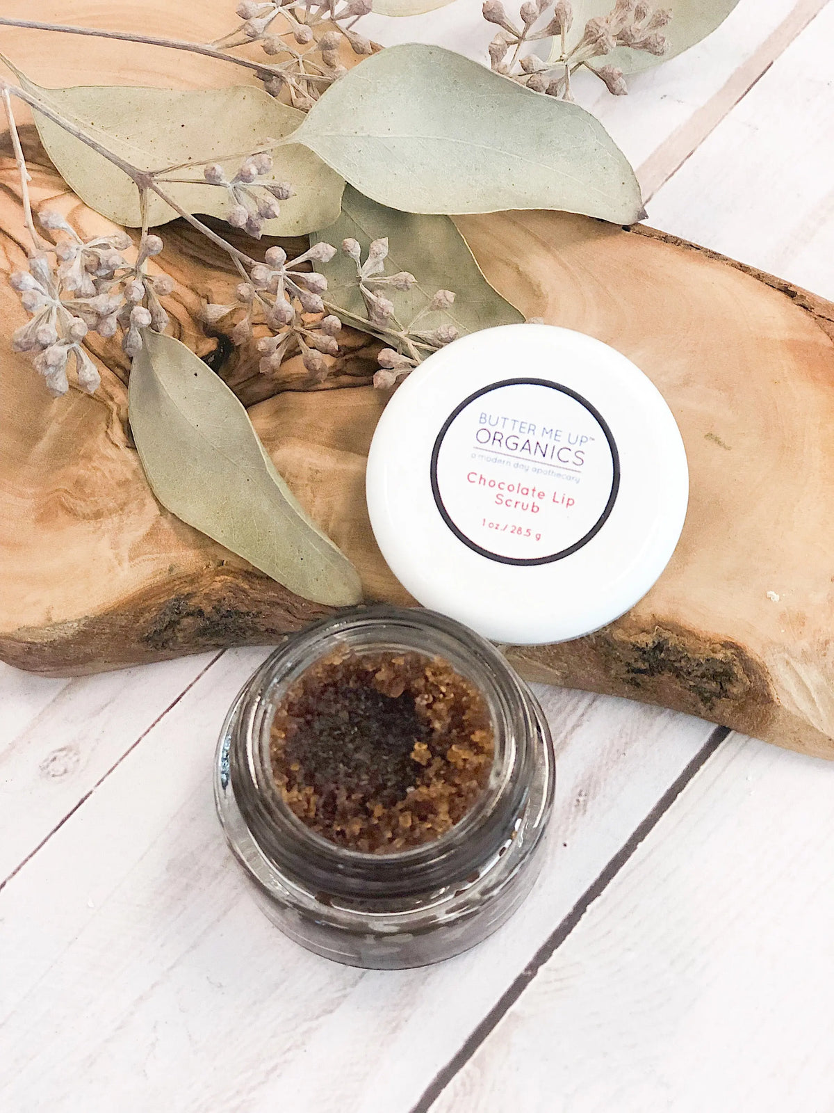 Organic Chocolate Lip Scrub Flaky Chapped Lips White Smokey