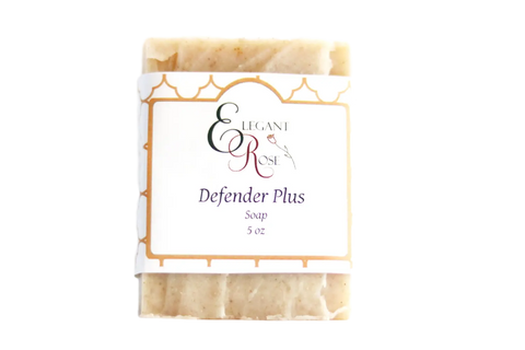 Defender PLUS Soap - Natural Handmade Soap - Maroon Oliver