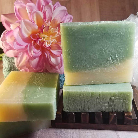 Cucumber and Melon Handmade Soap