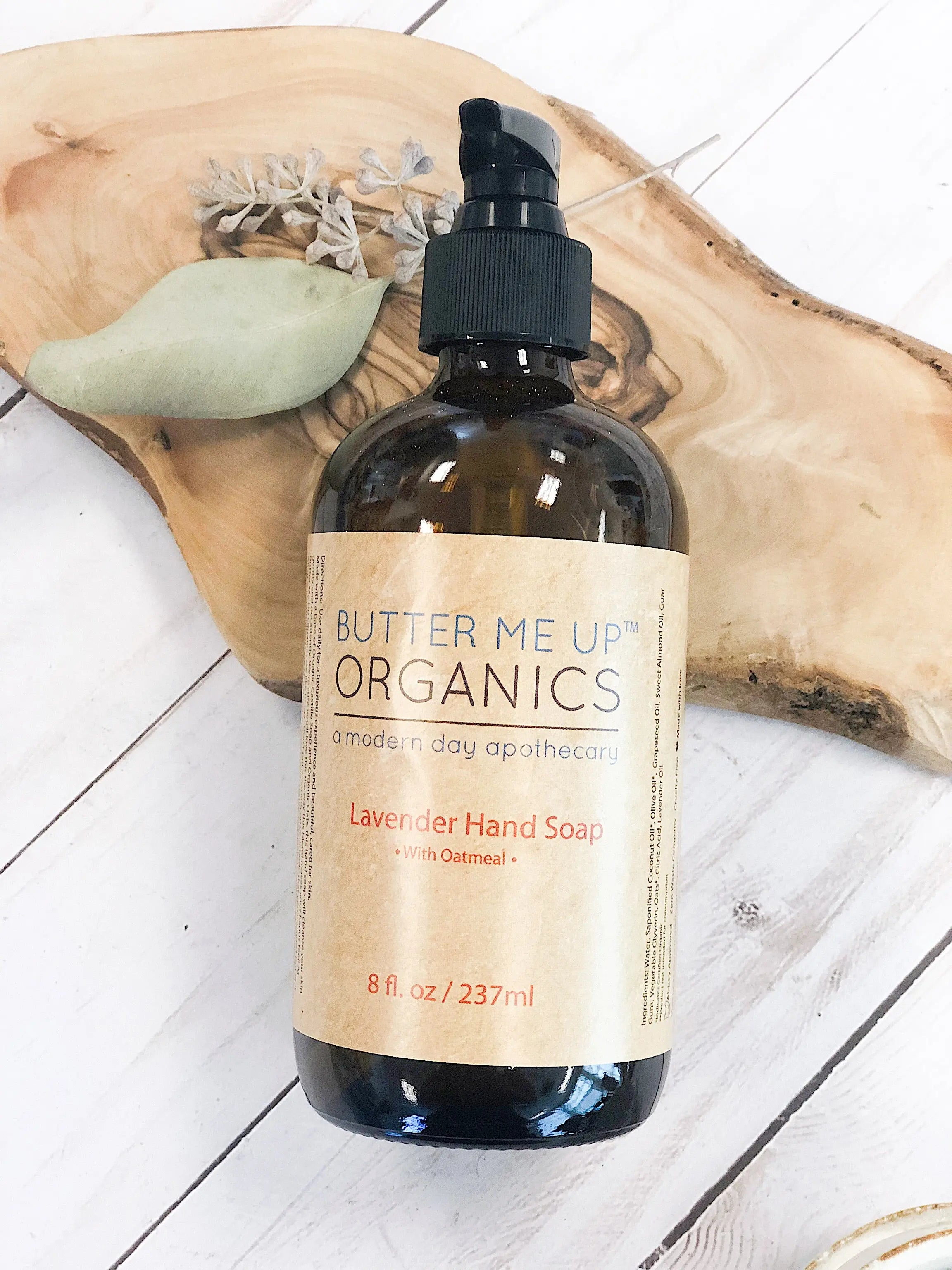 Organic Oatmeal Hand Soap White Smokey