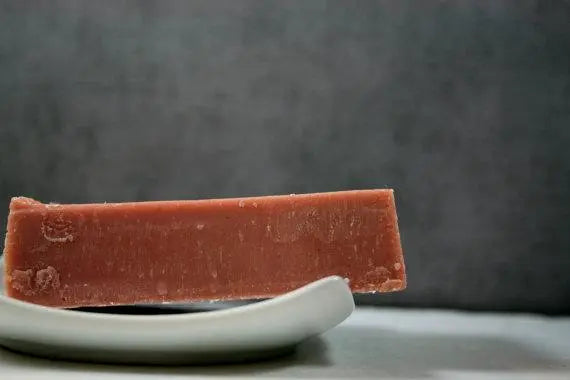 Coconut Allergy Soap, Red Clay Soap, Allergen Free Maroon Oliver