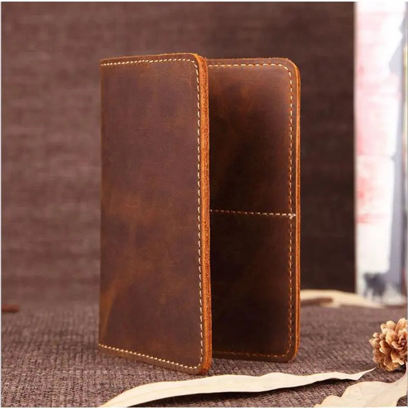 Priam Handmade Leather Passport Cover Jade Gaia