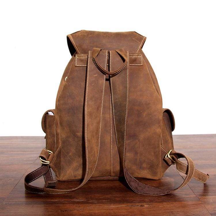 The Asmund Backpack | Genuine Leather Rucksack Jade Gaia