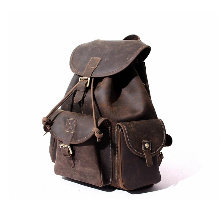 The Asmund Backpack | Genuine Leather Rucksack Jade Gaia