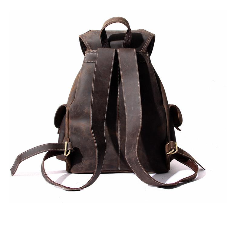 The Asmund Backpack | Genuine Leather Rucksack Jade Gaia