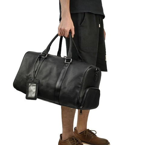 The Endre Weekender | Vintage Leather Duffle Bag