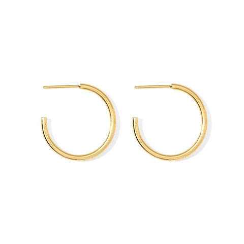 Classic Bombshell Hoop Earrings Ariel